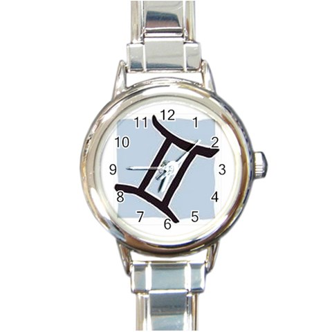 CAU2ICJ6 Round Italian Charm Watch from ArtsNow.com Front