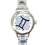 CAU2ICJ6 Round Italian Charm Watch