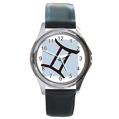 CAU2ICJ6 Round Metal Watch from ArtsNow.com Front