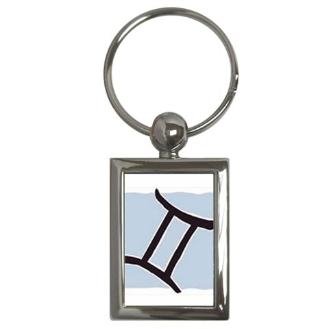 CAU2ICJ6 Key Chain (Rectangle) from ArtsNow.com Front