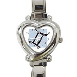 CAU2ICJ6 Heart Italian Charm Watch