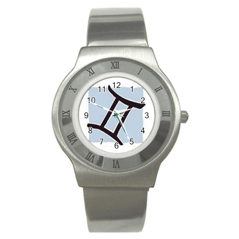 CAU2ICJ6 Stainless Steel Watch from ArtsNow.com Front