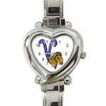 CACPUNG9 Heart Italian Charm Watch