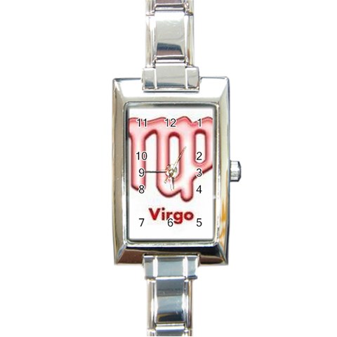 CA92SVDE Rectangular Italian Charm Watch from ArtsNow.com Front