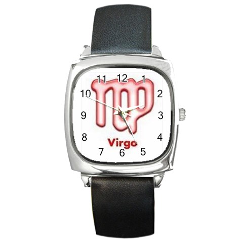 CA92SVDE Square Metal Watch from ArtsNow.com Front