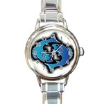 CA0V8T05 Round Italian Charm Watch