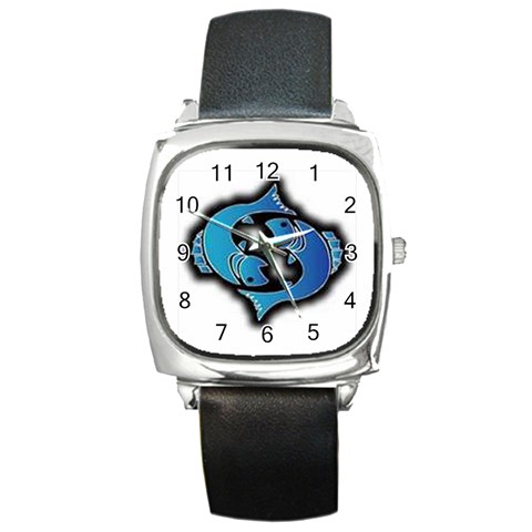 CA0V8T05 Square Metal Watch from ArtsNow.com Front