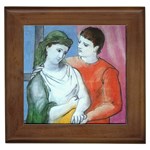 31923-Les-amoureux-pablo-picasso Framed Tile