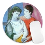 31923-Les-amoureux-pablo-picasso Round Mousepad