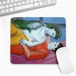 31923-Les-amoureux-pablo-picasso Large Mousepad