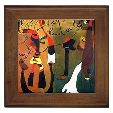 a_Joan_Miro__1 Framed Tile from ArtsNow.com Front