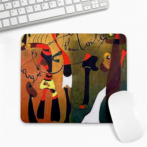 a_Joan_Miro__1 Large Mousepad from ArtsNow.com Front