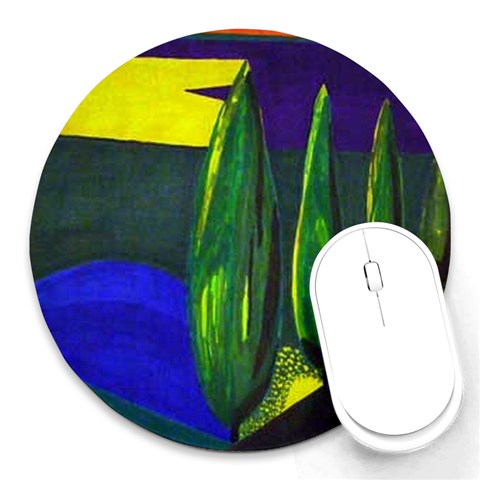 abstract Round Mousepad from ArtsNow.com Front