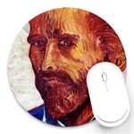 ArtistWatchingBig Round Mousepad