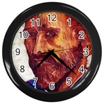 fine paintings Wall Clock (Black)