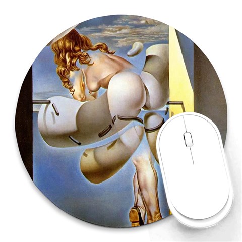 chastity Round Mousepad from ArtsNow.com Front