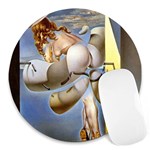 chastity Round Mousepad