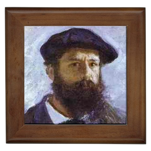 Claude%20Monet Framed Tile from ArtsNow.com Front