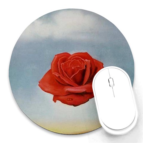 dali1 Round Mousepad from ArtsNow.com Front