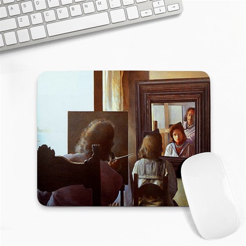 dali26 Small Mousepad from ArtsNow.com Front