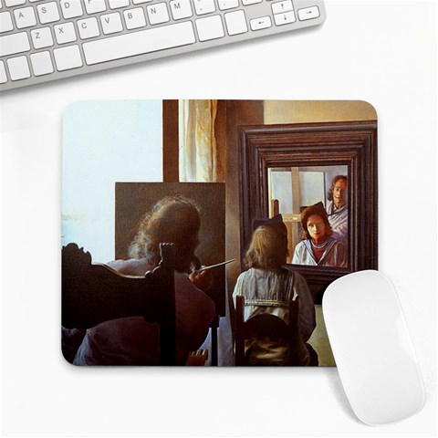 dali26 Large Mousepad from ArtsNow.com Front