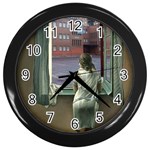 fine paintings Wall Clock (Black)