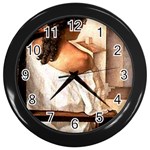 fine paintings Wall Clock (Black)