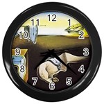 fine paintings Wall Clock (Black)