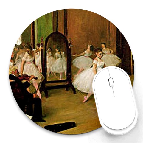 degas Round Mousepad from ArtsNow.com Front