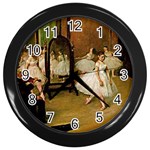 fine paintings Wall Clock (Black)