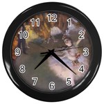 fine paintings Wall Clock (Black)