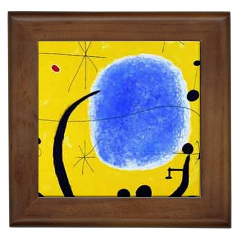 E_Miro(Oratzur) Framed Tile from ArtsNow.com Front