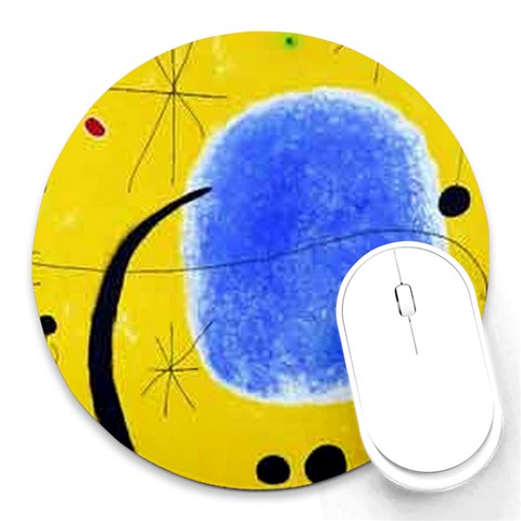 E_Miro(Oratzur) Round Mousepad from ArtsNow.com Front