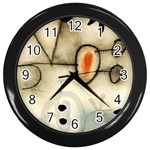 fine paintings Wall Clock (Black)