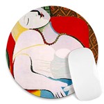 Pablo_Picasso Round Mousepad