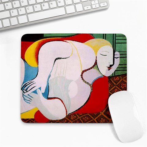 Pablo_Picasso Large Mousepad from ArtsNow.com Front