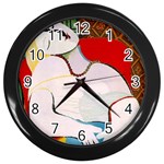 fine paintings Wall Clock (Black)