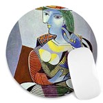 picasso_marie1937 Round Mousepad