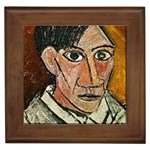 Picasso-self Framed Tile