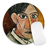 Picasso-self Round Mousepad