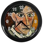 fine paintings Wall Clock (Black)