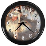 fine paintings Wall Clock (Black)