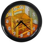 fine paintings Wall Clock (Black)