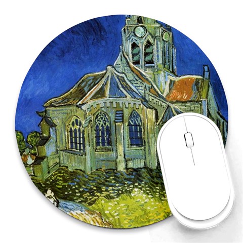 Van%20Gogh Round Mousepad from ArtsNow.com Front