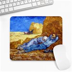 van_gogh_sieste Large Mousepad