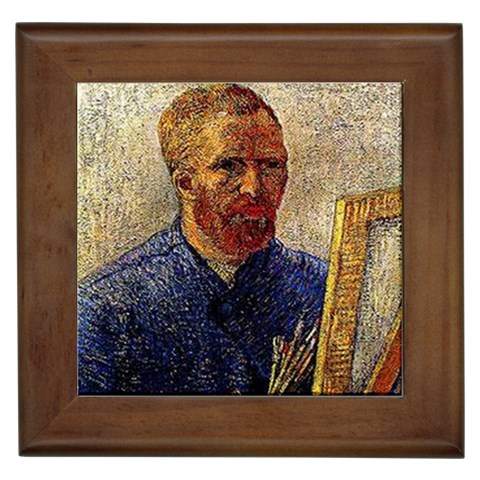 Vincent_Van_Gogh Framed Tile from ArtsNow.com Front