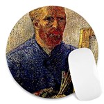 Vincent_Van_Gogh Round Mousepad