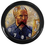 fine paintings Wall Clock (Black)