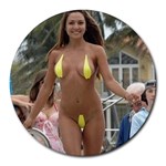 bikini Round Mousepad