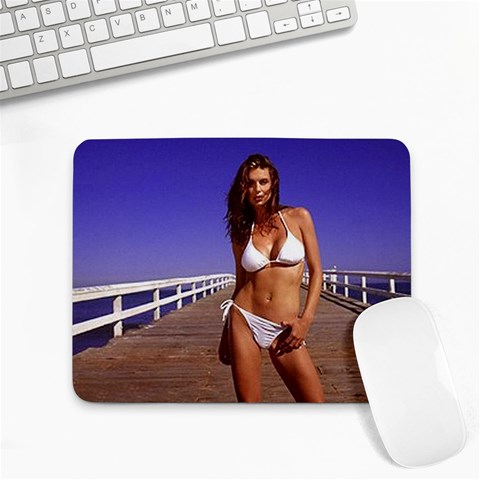 bikini Small Mousepad from ArtsNow.com Front